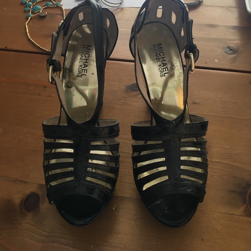 Michael kors platform heels