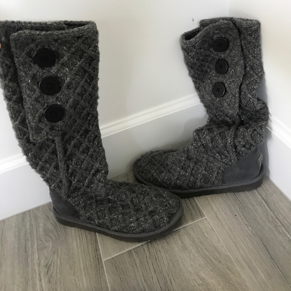 cute grey ugg boots