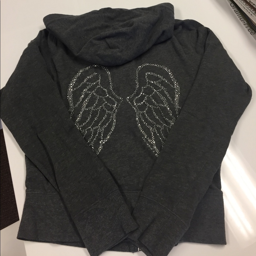 VS angel wing full zip hoodie