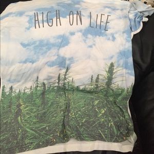High on life shirt/ weed shirt