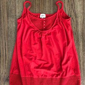 Darling Ella Moss Woven Pattern Top