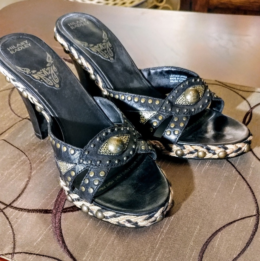 Hilary Bradley. Braided Sandals 7.5💥FINAL SALE💥