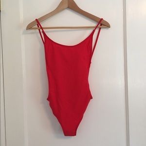 Sunny Co Clothing red one piece
