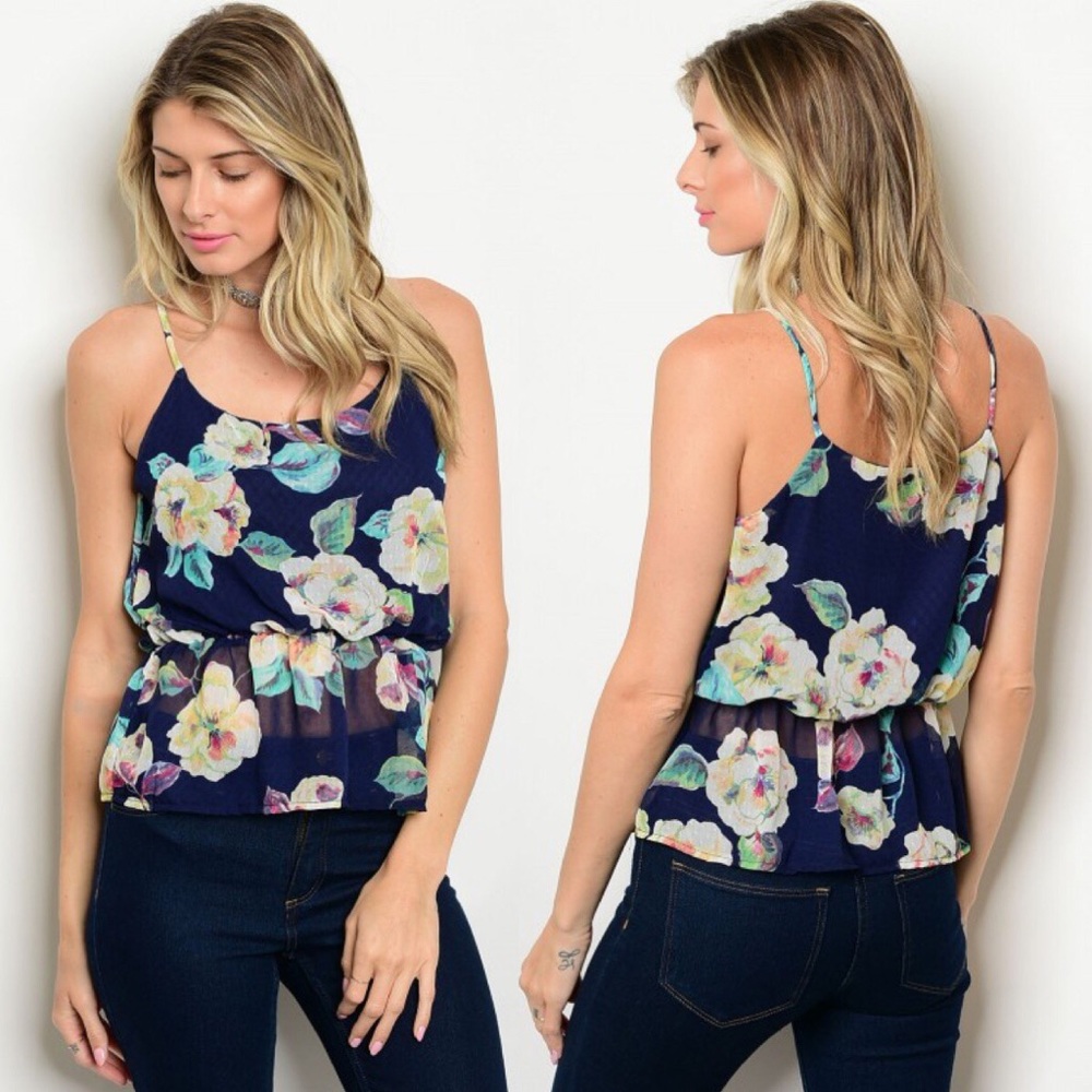 SUMMER CLEARANCE✨ Floral Top - Picture 3 of 3