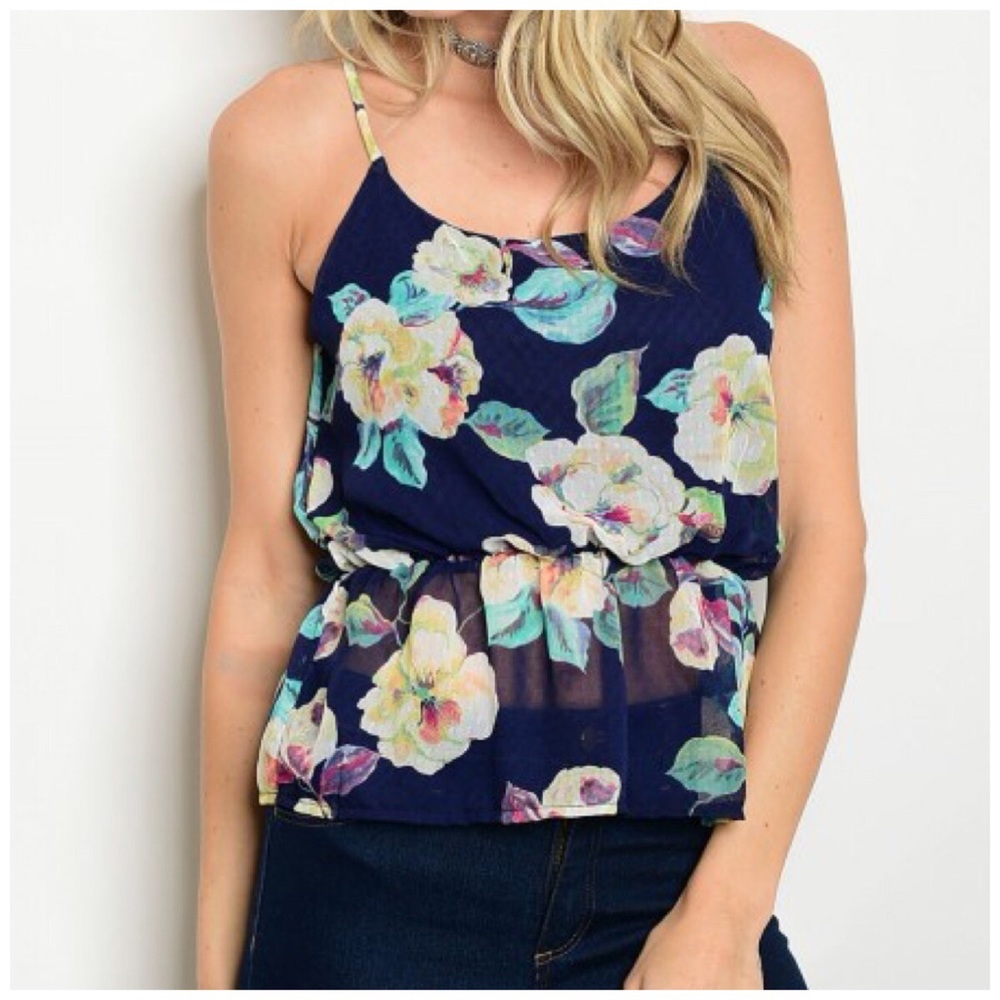 SUMMER CLEARANCE✨ Floral Top - Picture 2 of 3