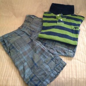 Boys Aeropostle Polo Shirt, Urban Pipeline Shorts