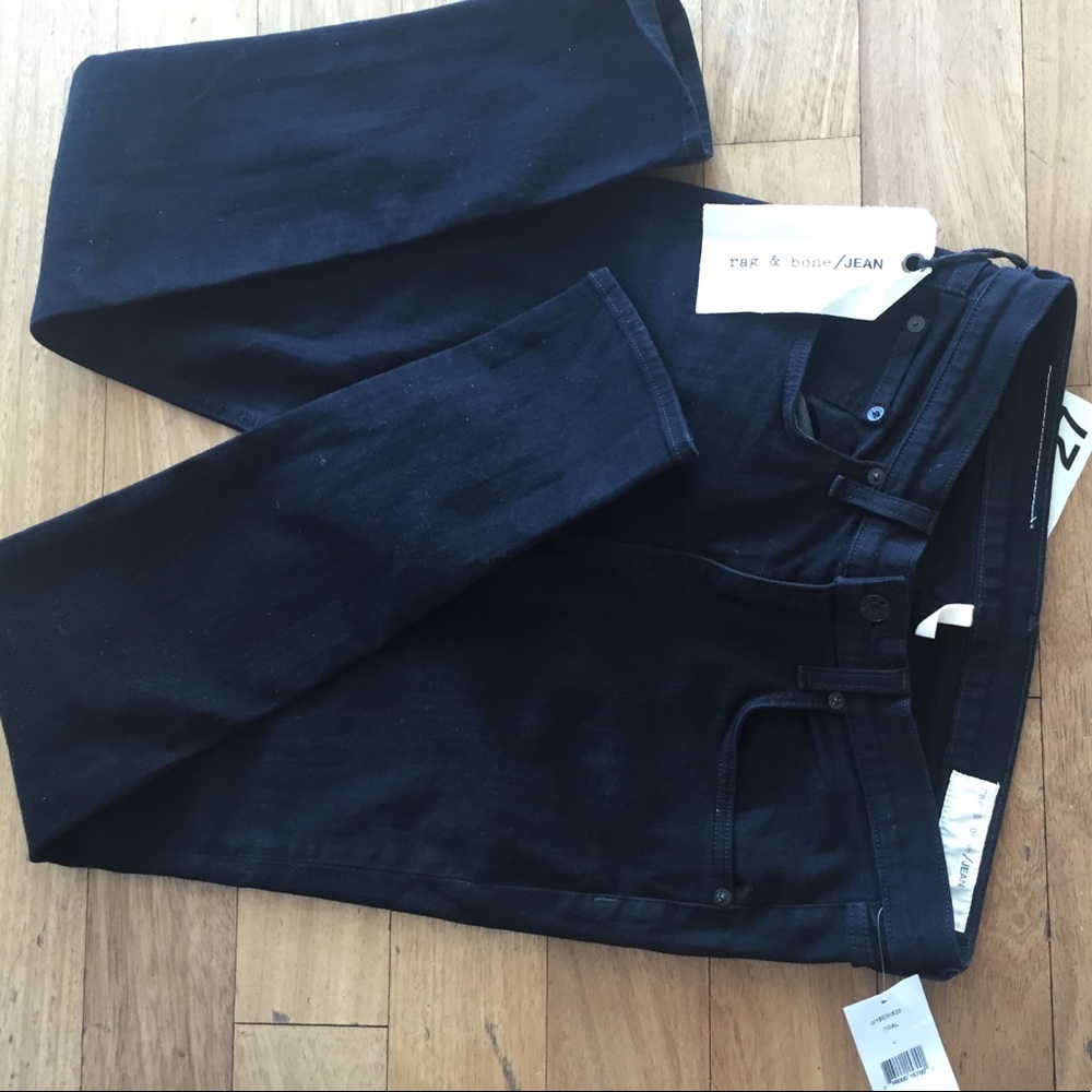 Rag and Bone Skinny Black Jeans NWT