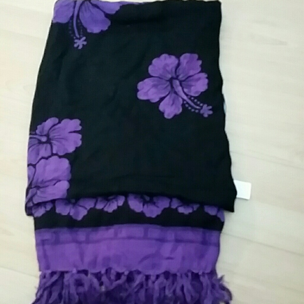 Beach or pool sarong cover up.