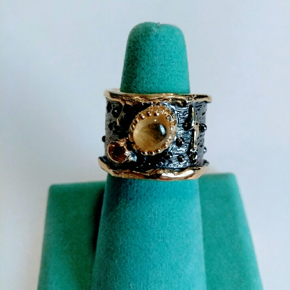 NWT Sapphire Sterling Silver Ring