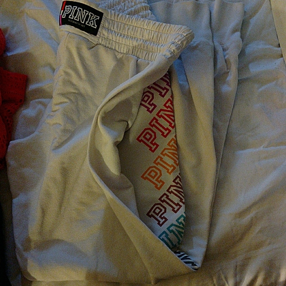 Pink sweats