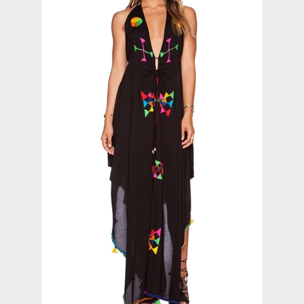 ISO Indah Imani halter dress