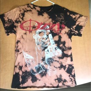 Black Ozzy Osborne Bleached T-Shirt- Medium