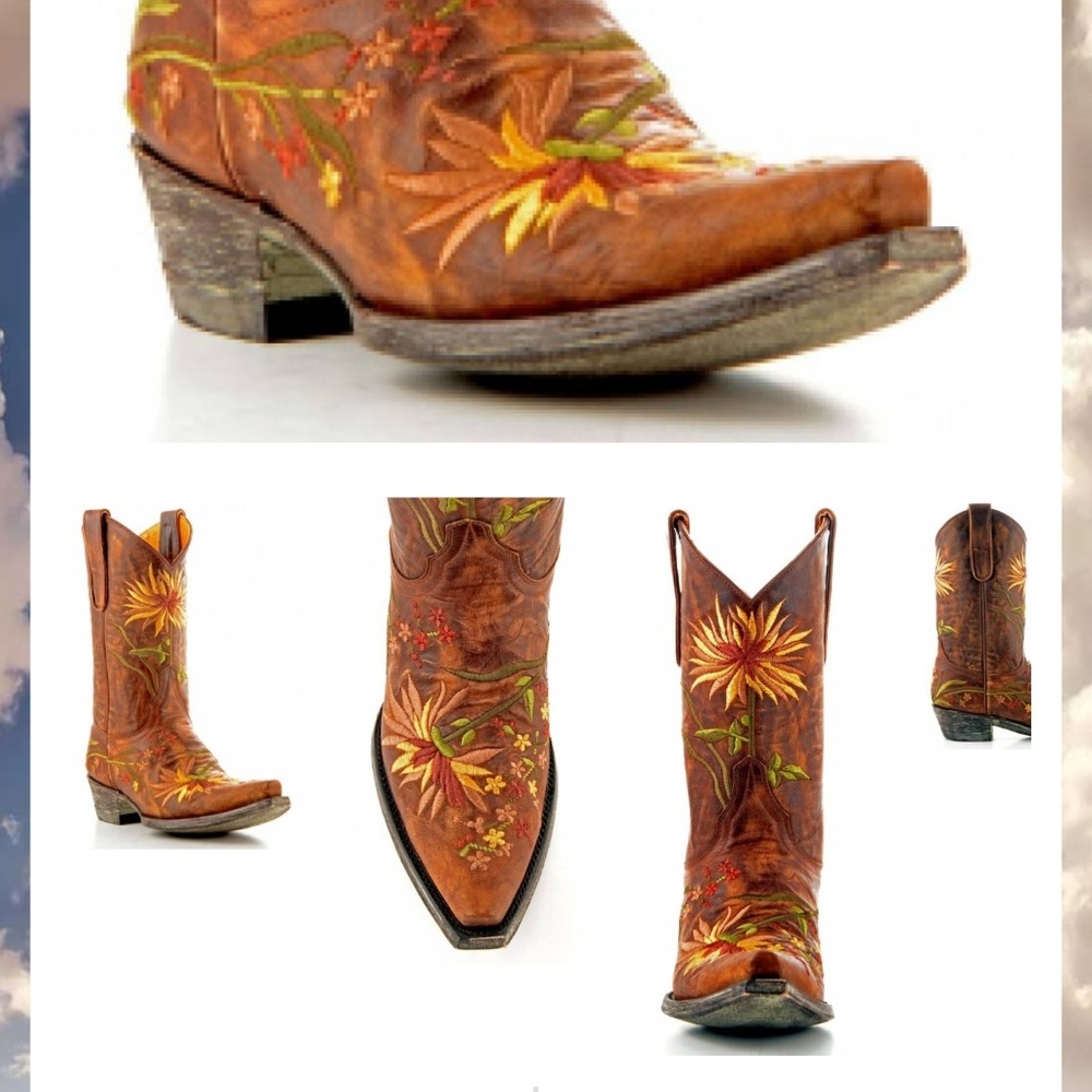 Floral Allen's Boots