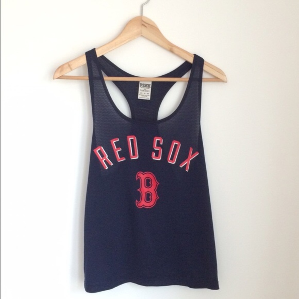 NWT PINK Victoria's Secret Boston Red Sox tank