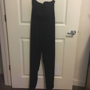 Strapless Black Jumpsuit
