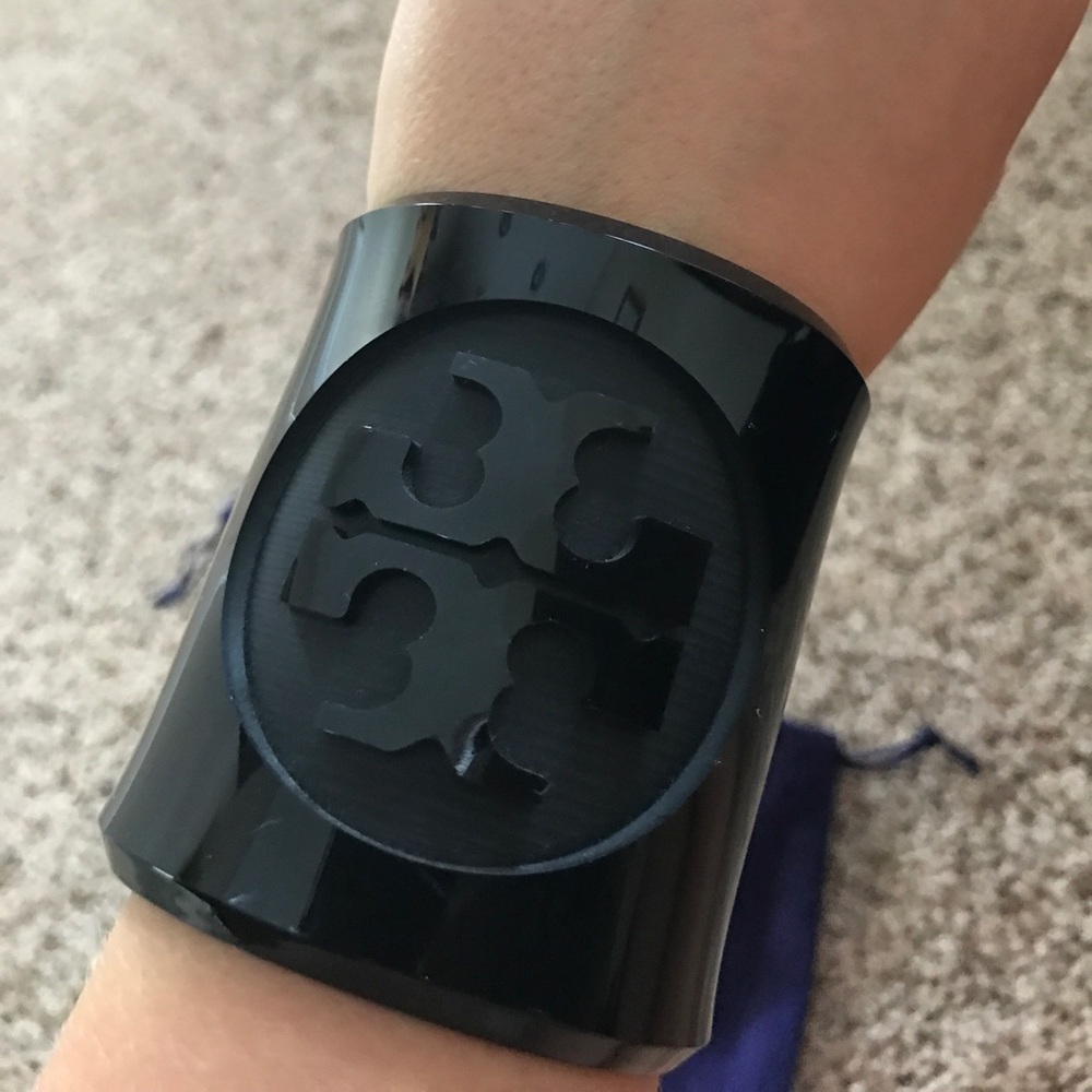 Black Tory Burch Cuff Bracelet!