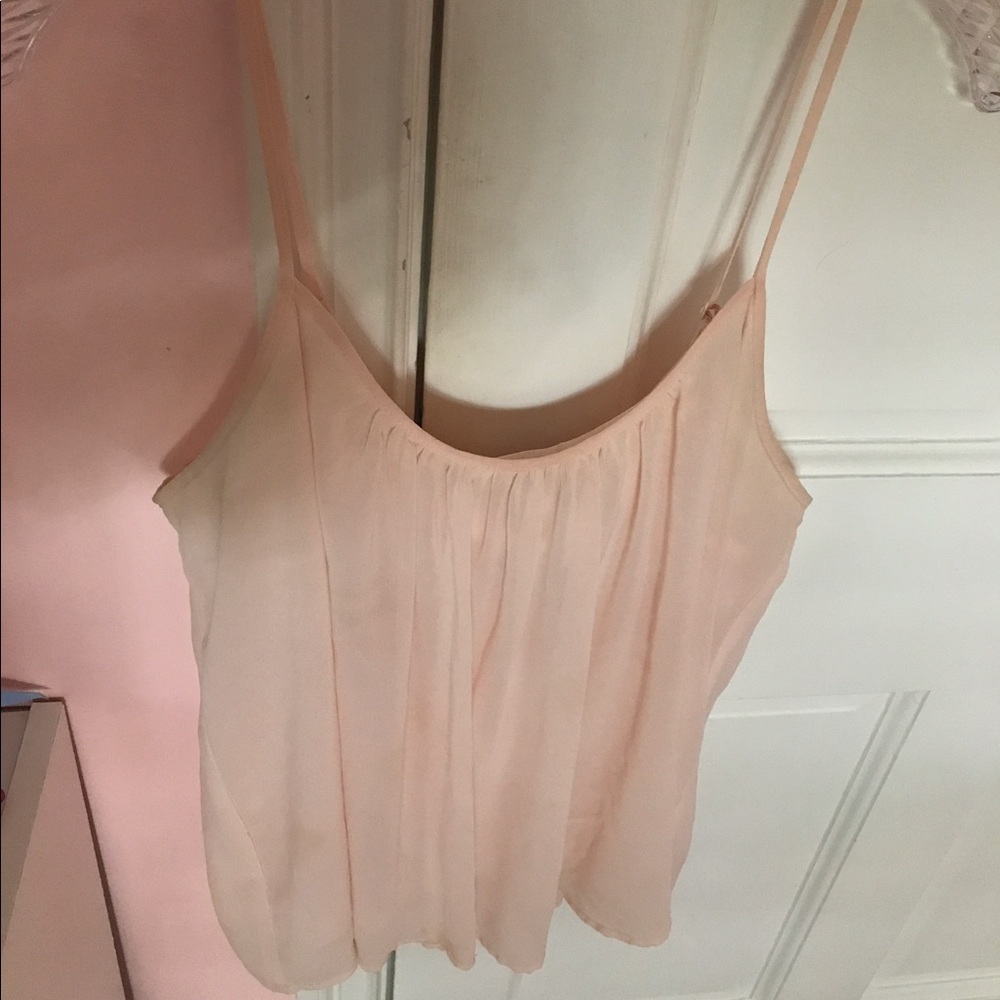 Light pink top