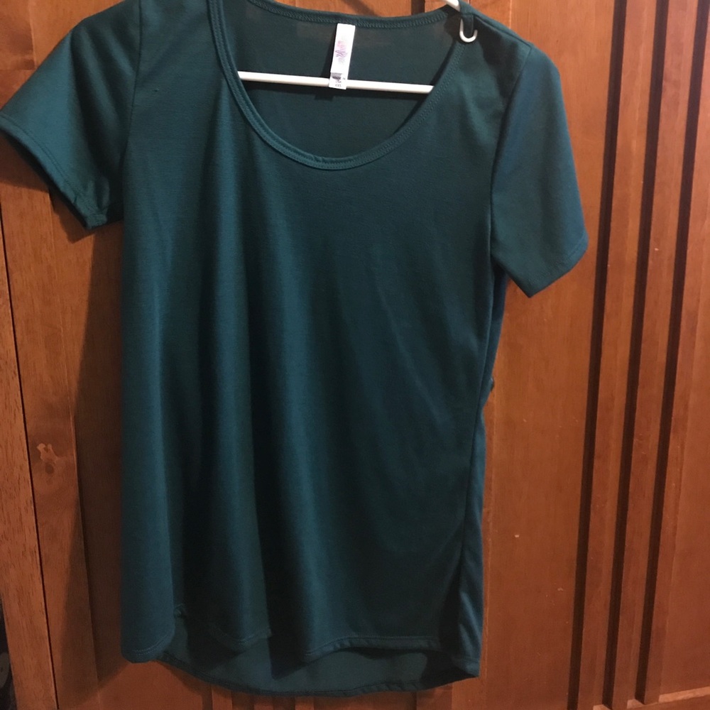 New Lularoe Green Classic Tee XXS