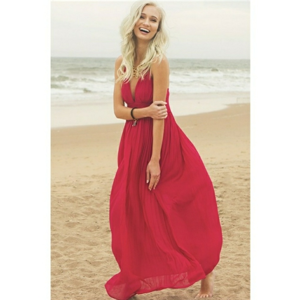 SALE♦Stunning Silk Maxi Dress♦