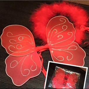 Red Butterfly / Fairy Wings