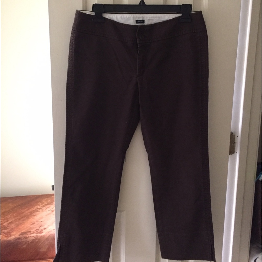 Brown Capri Pants