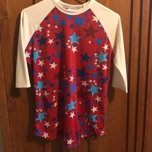 New Lularoe Sloan tee. Girls 14-18 fits XXS adult