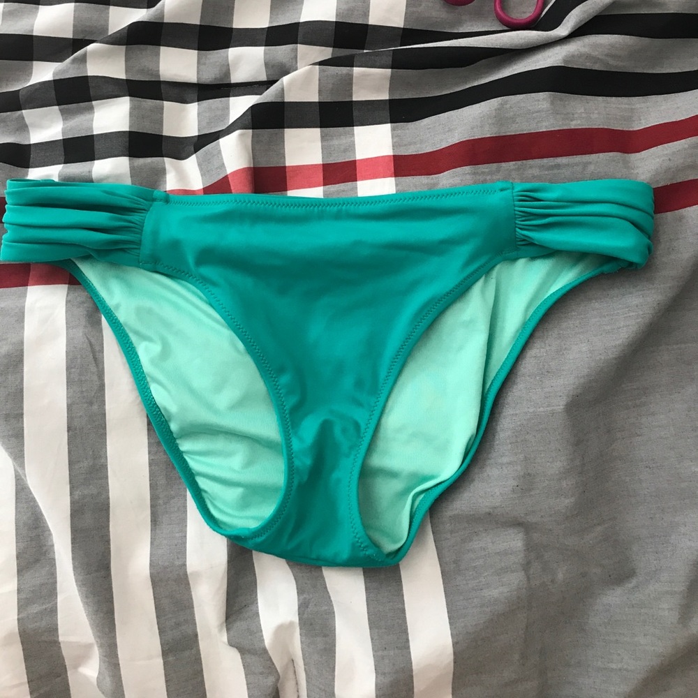 Victoria's Secret teal bikini bottoms