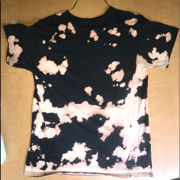 Black Pink Floyd Bleached T-Shirt- Medium. - Picture 2 of 2