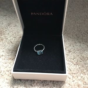 Blue Pandora Ring