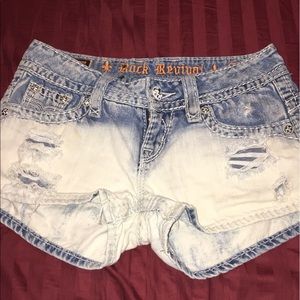 Rock Revival Denim Shorts