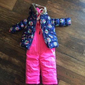 Carters coat and coveralls -12M