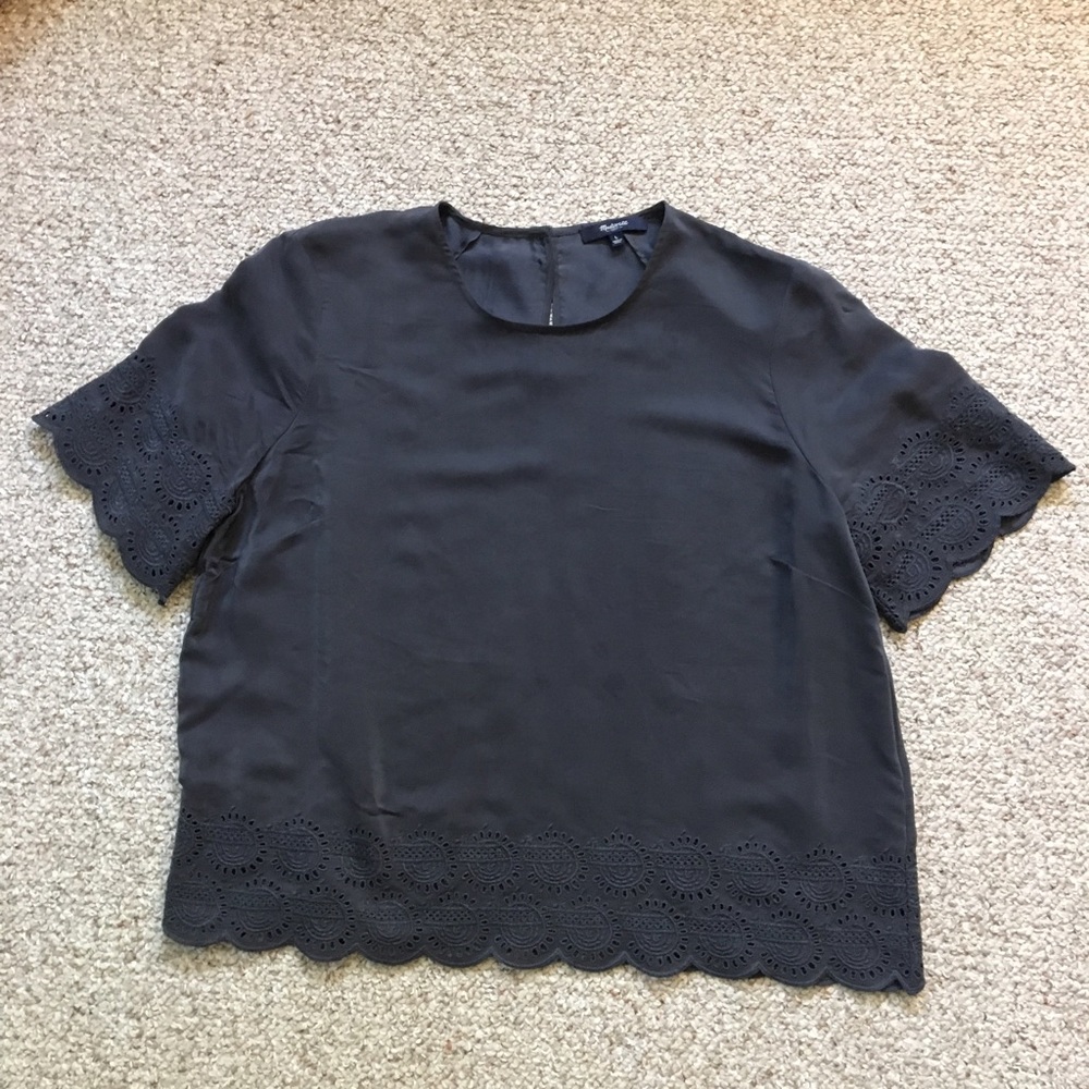 Madewell silk top