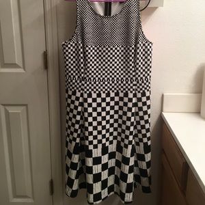 Worthington checked dress