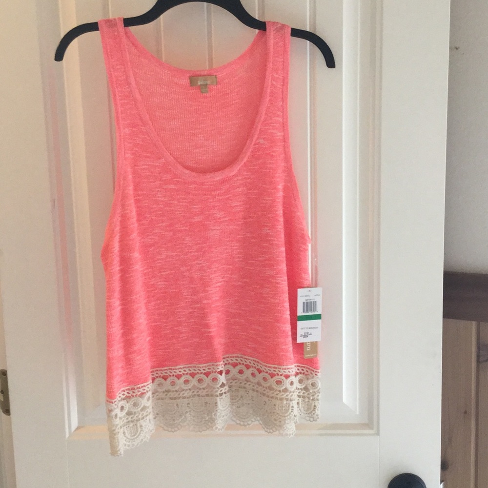 Peach Tank Top- Large