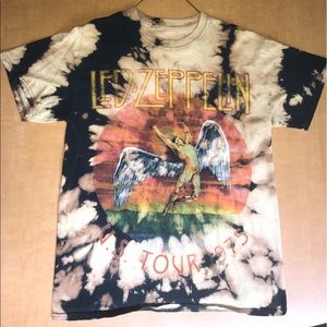 Black Led Zeppelin T-Shirt-Medium.