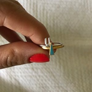 2 Madewell stacking rings. Brand new!