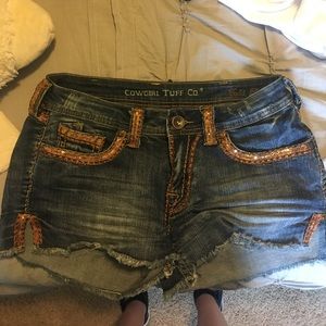 Jean shorts