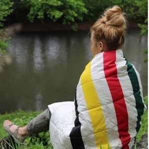 Pendleton® Glacier Park 300 TC Filled Stripe Throw