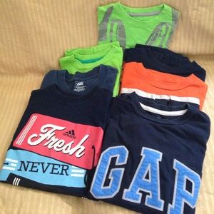 Boys Short-Sleeve Shirts Bundle (7 pcs.)