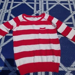 Garage striped top