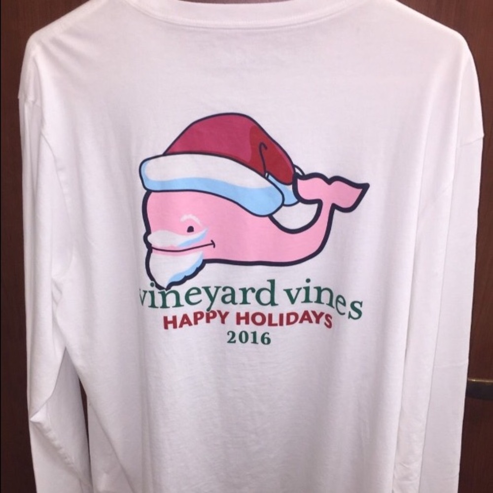 Vineyard Vines 2016 Santa NWT Retired Longsleeve-M