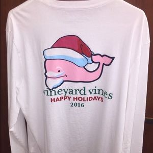 Vineyard Vines 2016 Santa NWT Retired Longsleeve-M