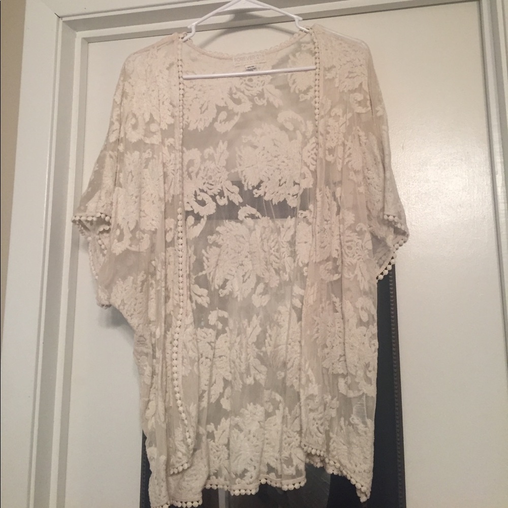 Lacey cardigan