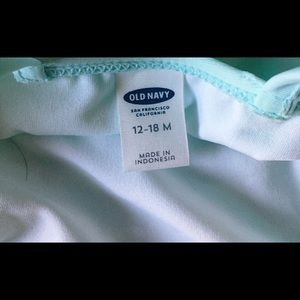 Old Navy Swim - Turquoise // Baby Tot Tutu Swimsuit // 12 - 18 Old Navy Swim - Turquoise // Baby Tot Tutu Swimsuit // 12 - 18