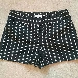 Polka-dot shorts