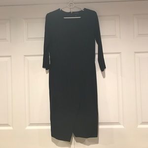 Sexy black sheath dress