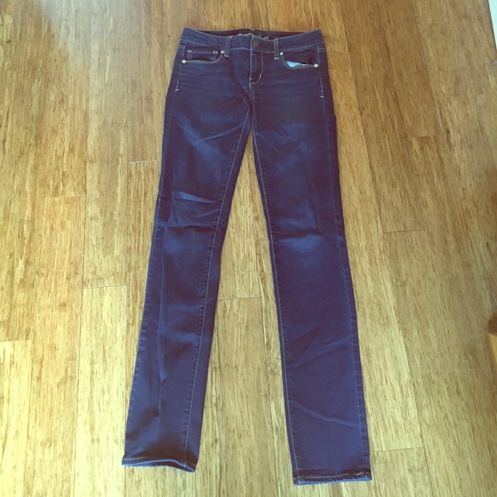 American Eagle, "super stretch" skinny jeans