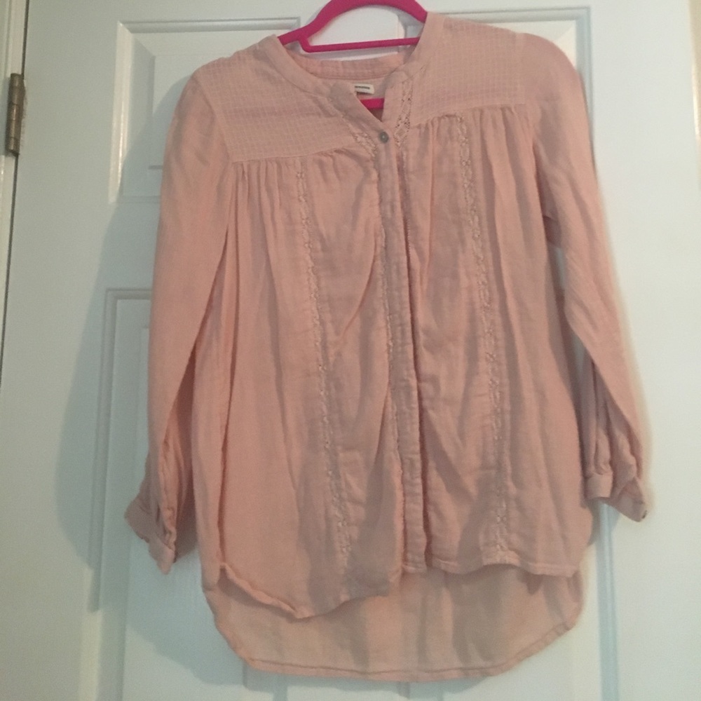 Pink American eagle blouse