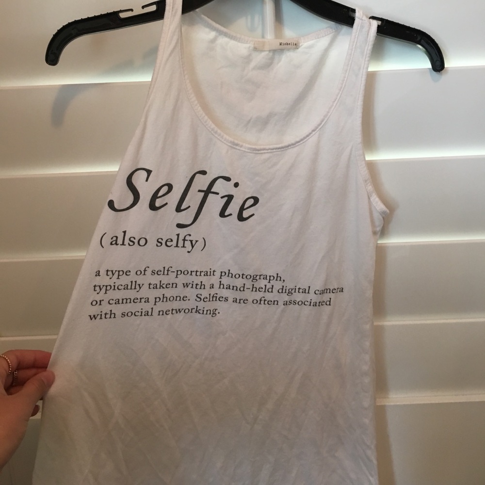 Selfy Tank Shirt