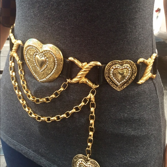 Street Ahead Heart Diamond Belt size S-M